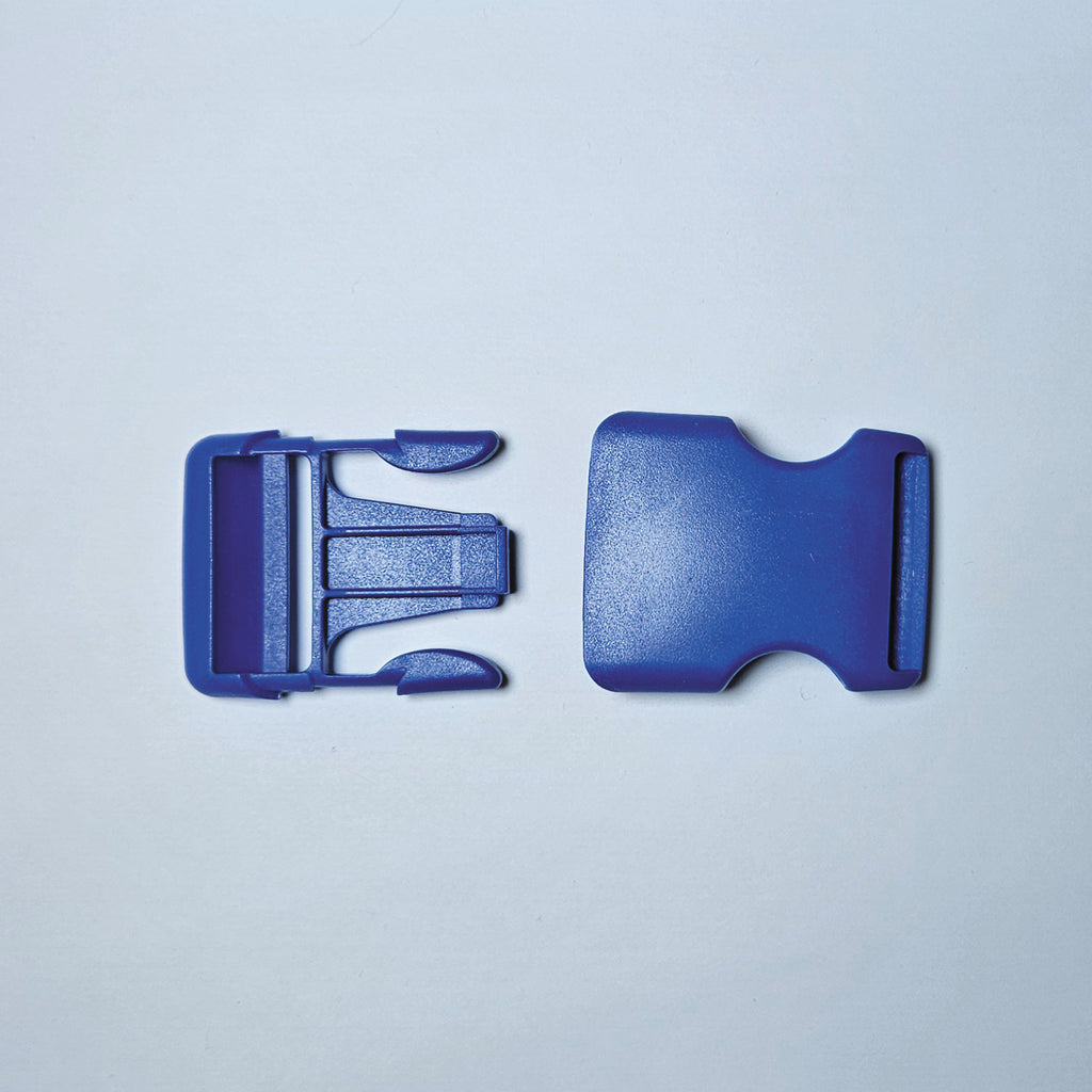 Kunststoff Steckschnalle 38mm │Blau