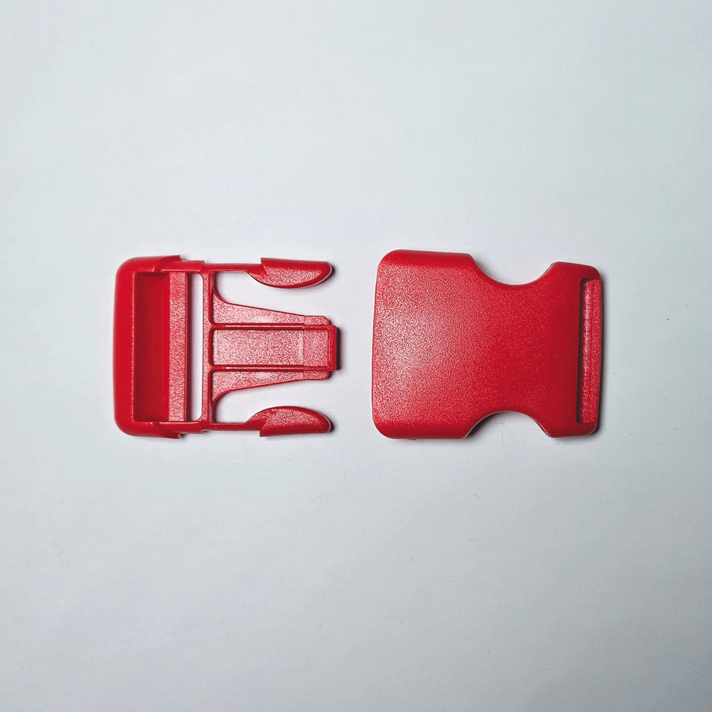 Kunststoff Steckschnalle 38mm │ Rot