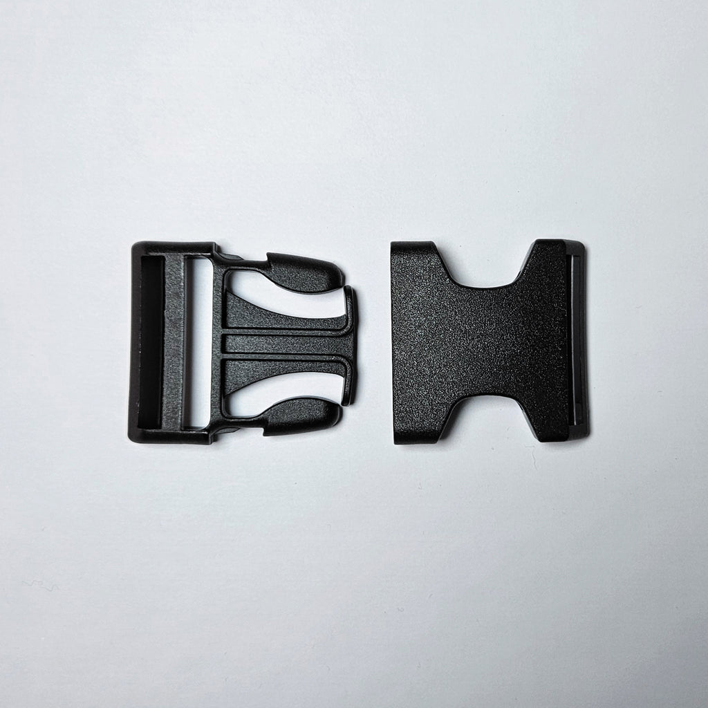 Kunststoff Steckschnalle 38mm │Schwarz
