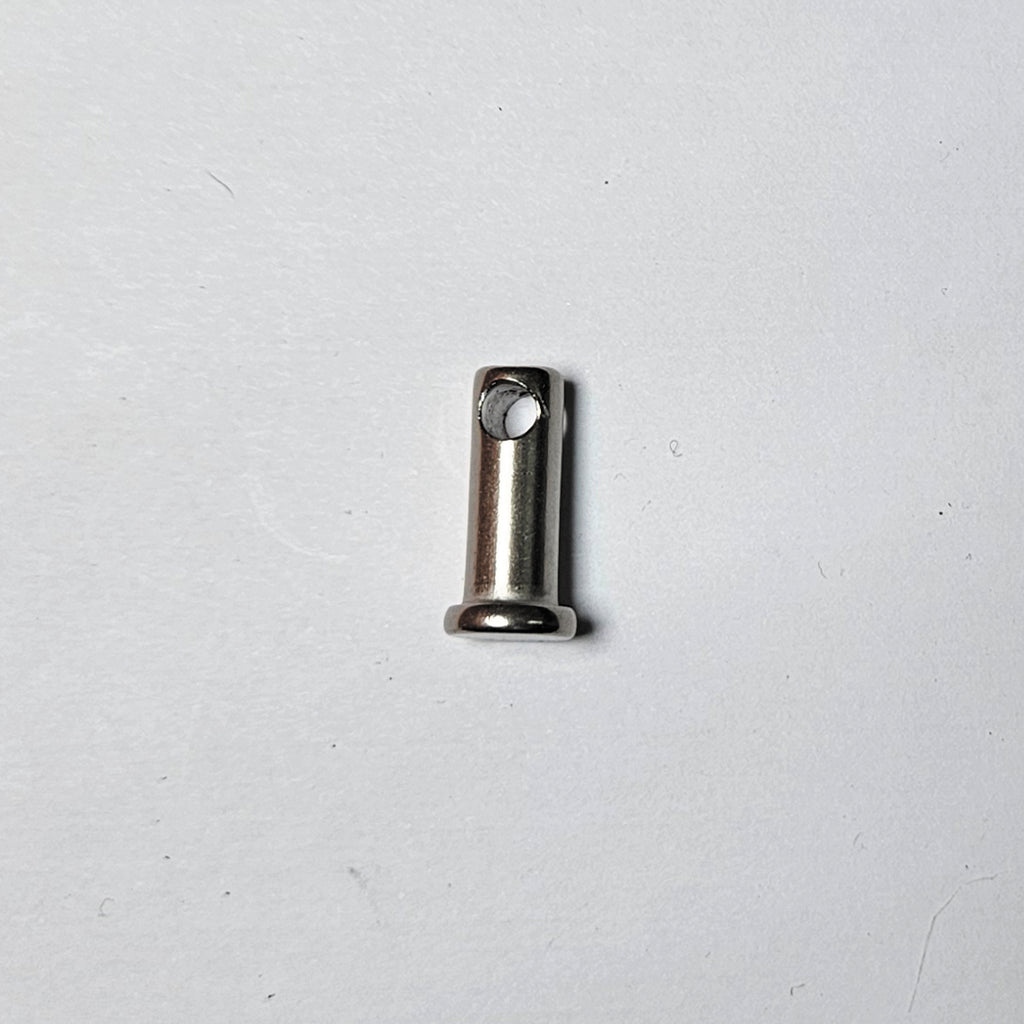 Alu-Max Steckschnalle 38mm │Silber │Abschließbar│ inkl. Bolzen/Schloss