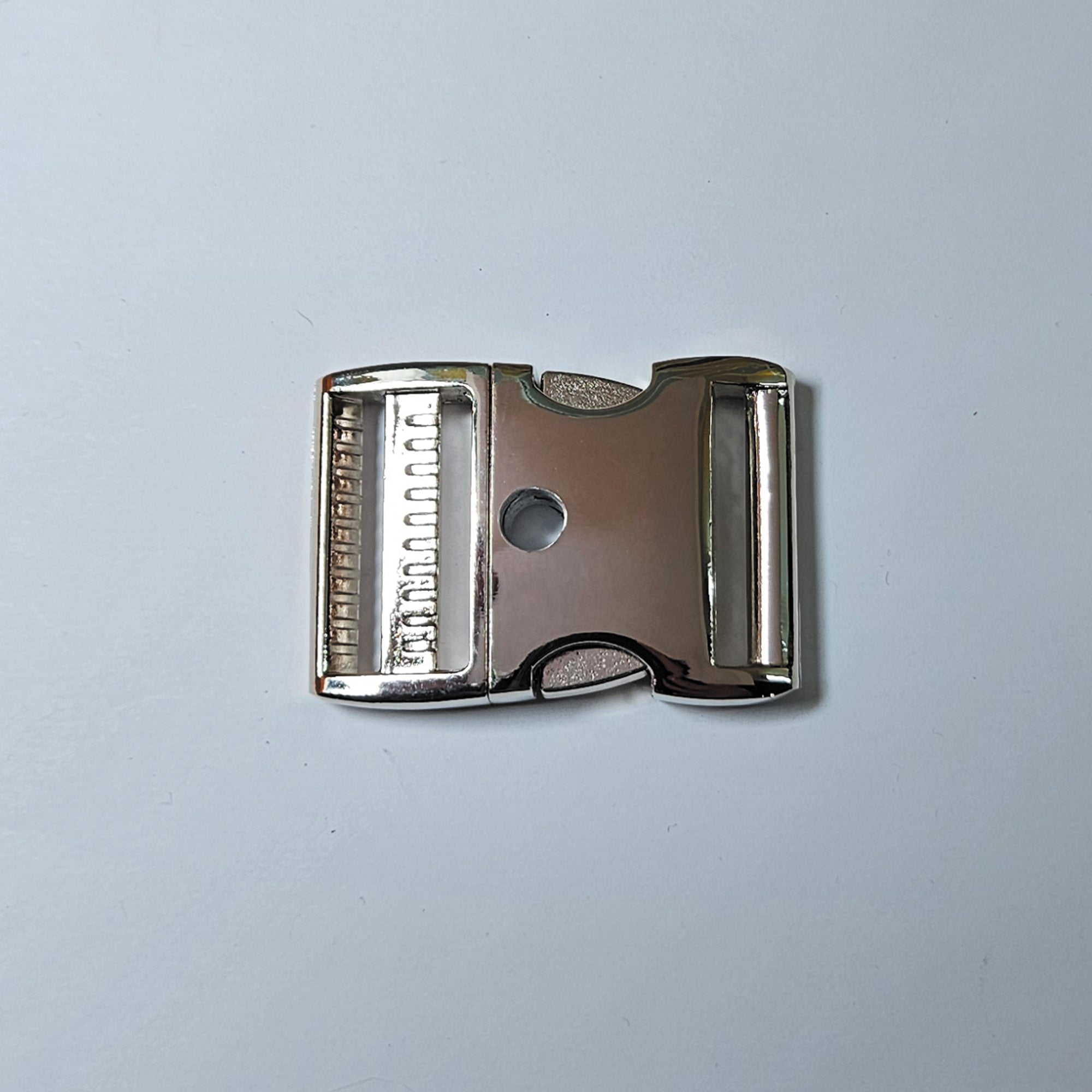 Alu-Max Steckschnalle 38mm │Silber │Abschließbar│ ohne Bolzen/Schloss