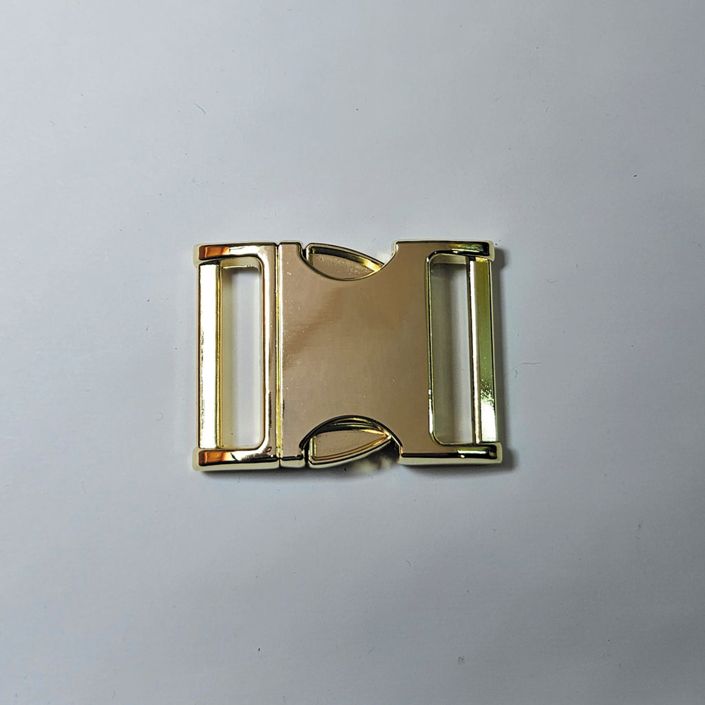 Metall Steckschnalle 38mm │Gold