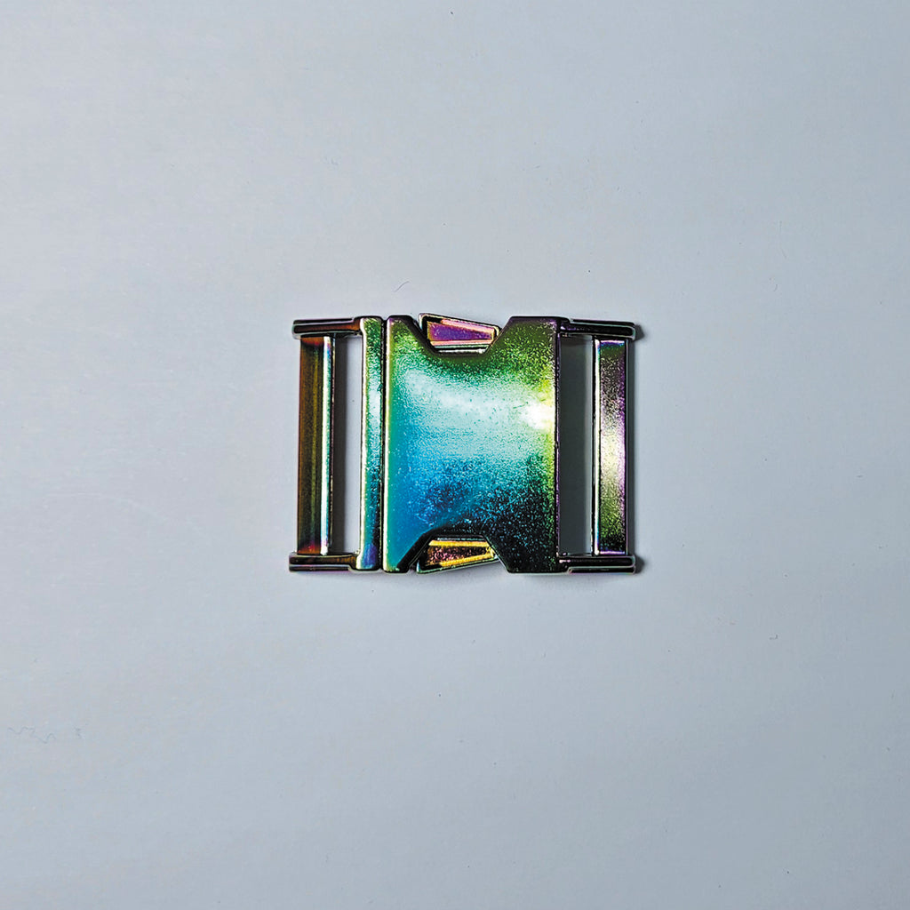Metall Steckschnalle 38mm │Rainbow