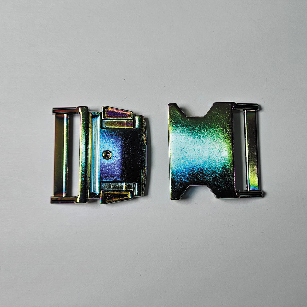 Metall Steckschnalle 38mm │Rainbow
