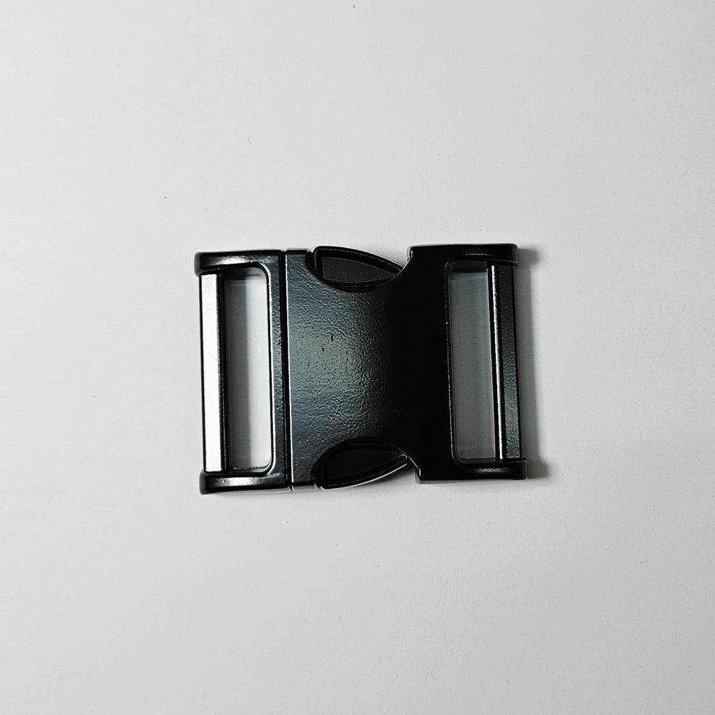 Metall Steckschnalle 38mm │Schwarz