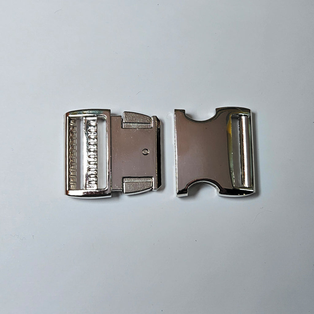 Alu-Max Steckschnalle 38mm │Silber